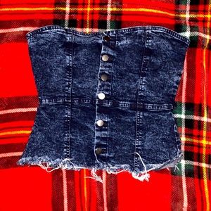 Pretty little thing jean top